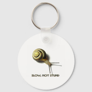 SNAIL WITH CAPTION FROM JUNGLEWALK.COM KEY RING