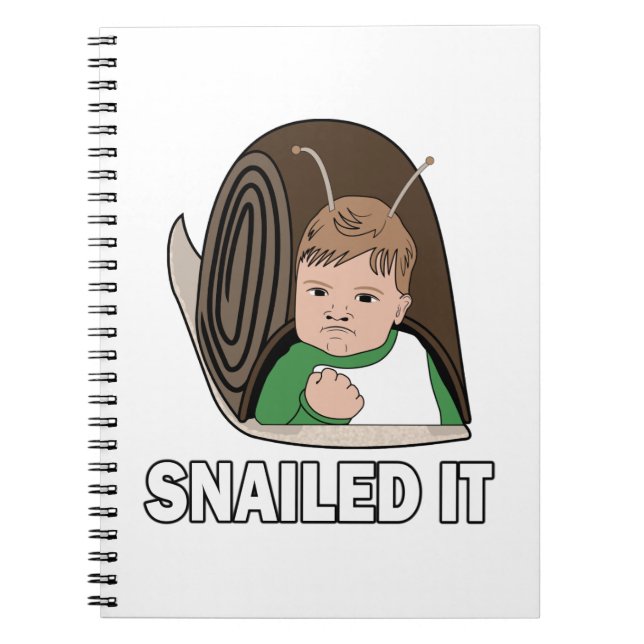 Snailed It Notebook (Front)