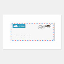 Snailmail with copy space for addresses