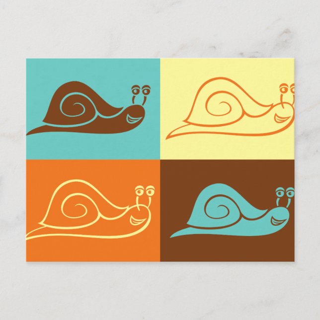 Snails Postcard (Front)