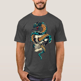 snake and ghost design T-Shirt