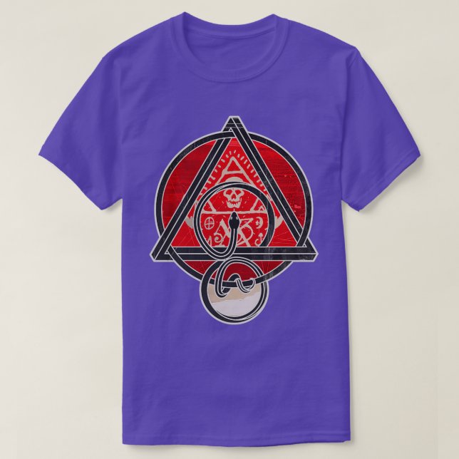 Snake and Skull T-Shirt (Design Front)