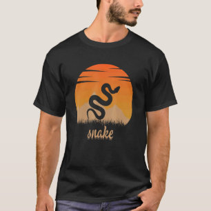 Snake Animal Hot In The Mounta In Nature T-Shirt