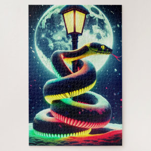 Snake Art Jigsaw Puzzle
