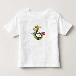 Snake as Archer with Bow & Arrow Toddler T-Shirt