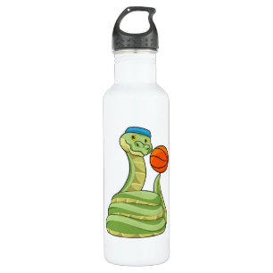Snake at Basketball Sports 710 Ml Water Bottle