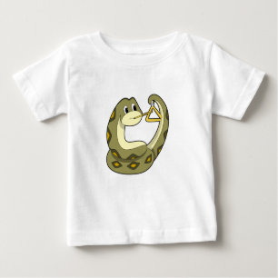 Snake at Music with Triangle.PNG Baby T-Shirt