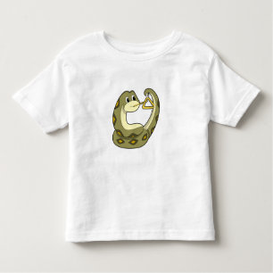 Snake at Music with Triangle.PNG Toddler T-Shirt