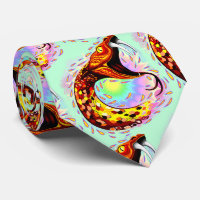 Snake Attack Psychedelic Surreal Art