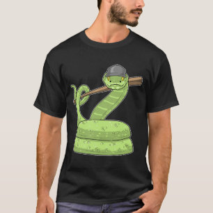 Snake Baseball Baseball bat T-Shirt