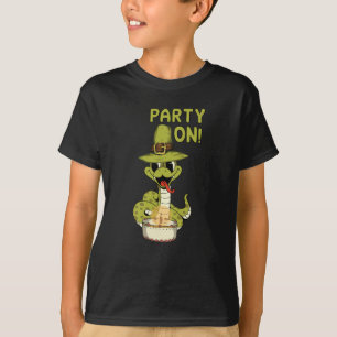 Snake Birthday Party T-Shirt
