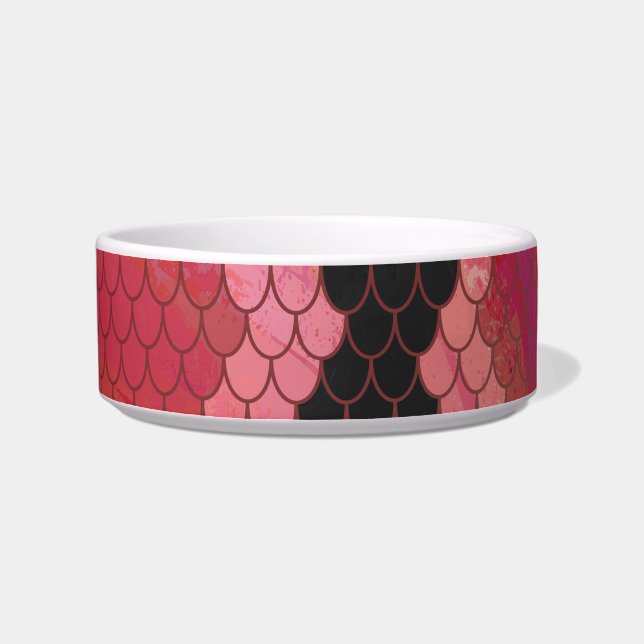 Snake Black and Red Print Bowl (Right)