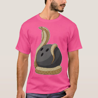 Snake Bowling Bowling ball 2 T-Shirt
