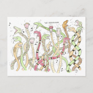 Snake Choir, The SSSSSixteen  Postcard