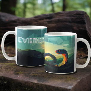 Snake Clever and Creative - Personalized Coffee Mug