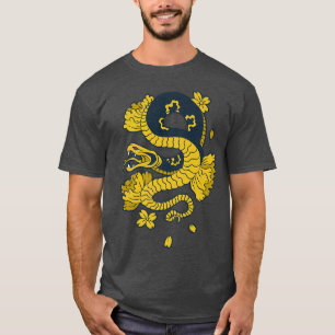 Snake Cobra Japanese Art Samurai Art (2) T-Shirt