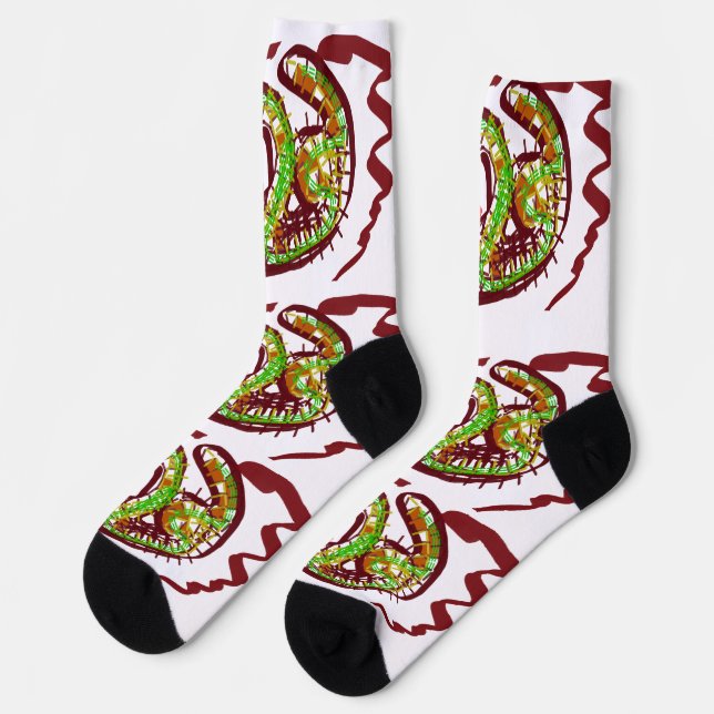 Snake cool socks (Left)