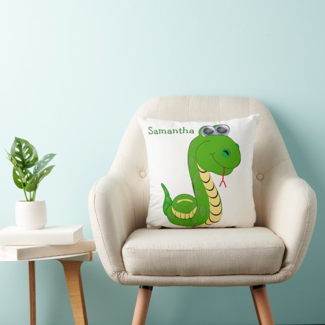 Snake Design Personalised Cushion (Chair)