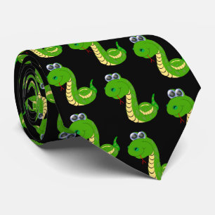 Snake Design Tie