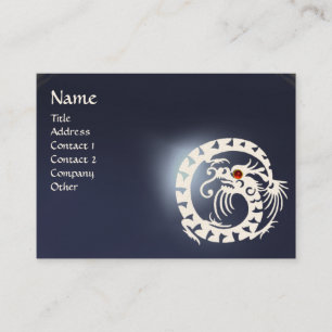 SNAKE DRAGON TOPAZ / Beauty Salon,Day Spa Business Card