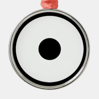 Snake eye metal tree decoration