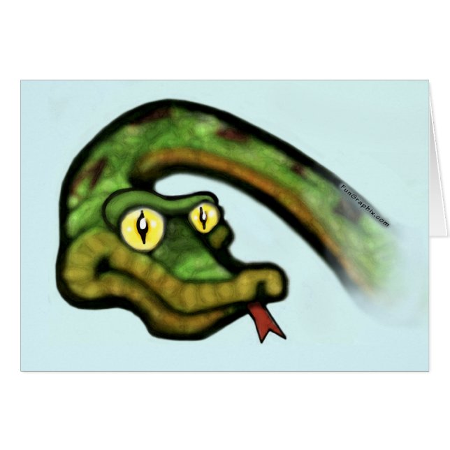 Snake Eyes Card (Front Horizontal)