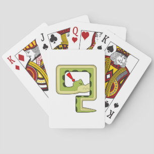 Snake Game Playing Cards