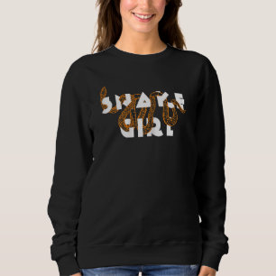 Snake Girl Pet Reptile Snake Sweatshirt