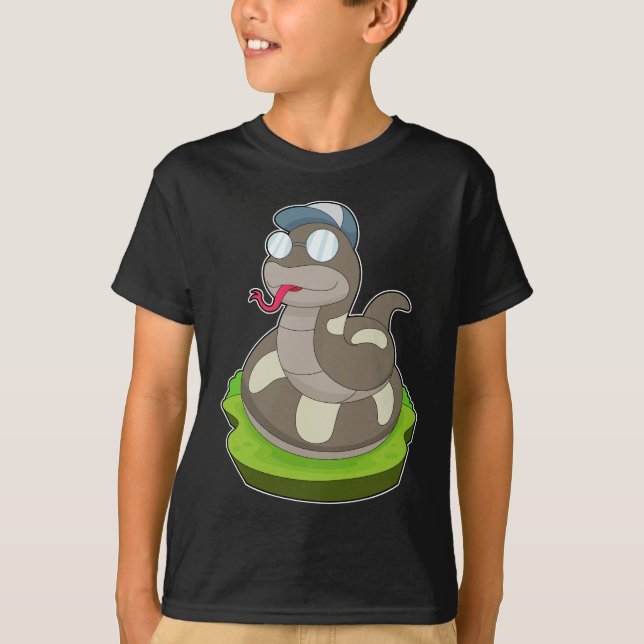 Snake Glasses T-Shirt (Front)