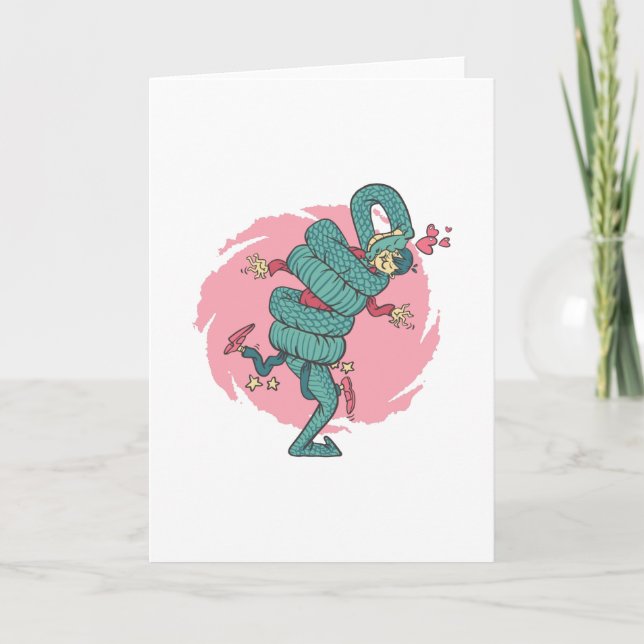 Snake hug card (Front)