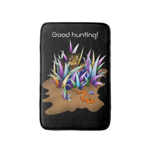 Snake Hunter Cat Bath Mat