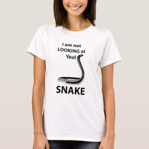 Snake I am Not Looking At You Funny Snake T-Shirt
