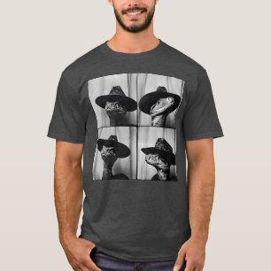 Snake In Cowboy Hat Funny Animal funny T-Shirt