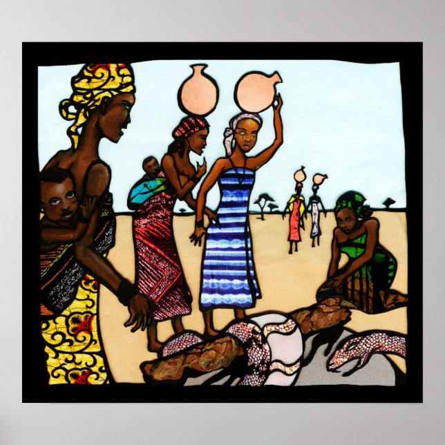 Snake in the Well - an African Folk Tale Poster (Front)