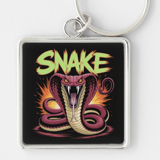 Snake. Key Ring (Front)