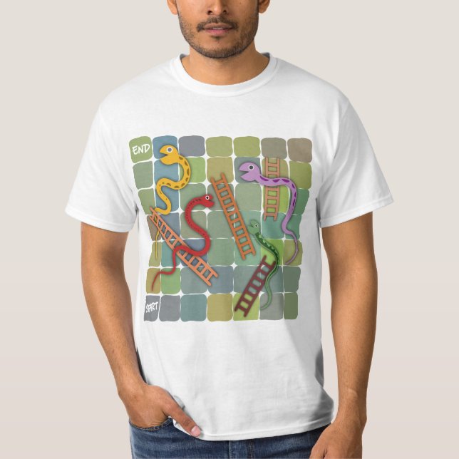 Snake & Ladder T-Shirt (Front)