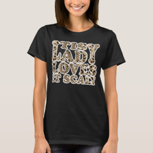 Snake Lady Loves it Scaly Banana Ball Python T-Shirt