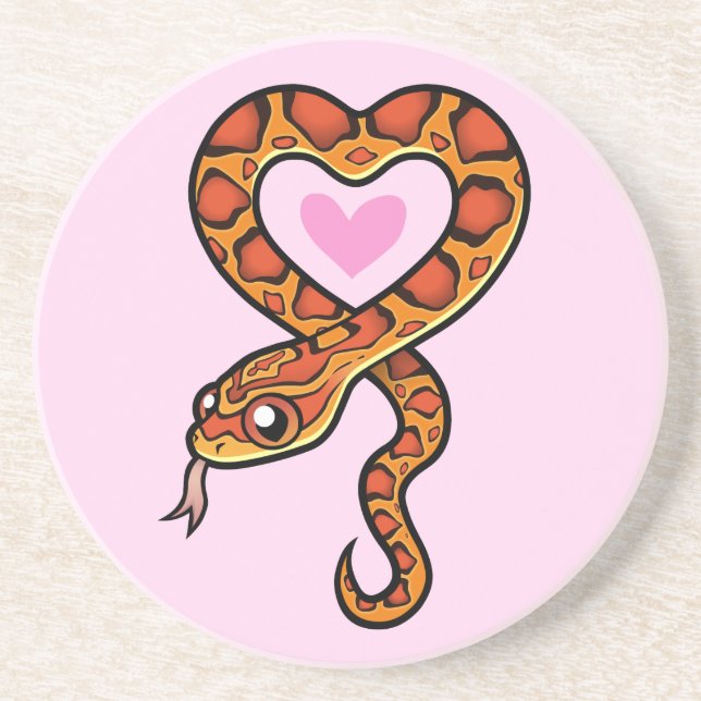Snake Love Coaster (Front)