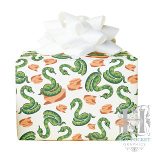 Snake Lover Gift Wrapping Paper