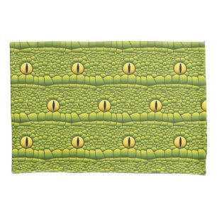Snake Lover Reptile Eyes And Skin Pattern Pillowcase