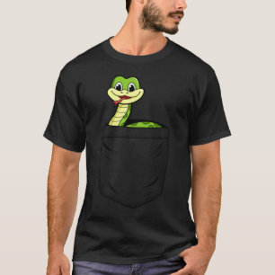 Snake Lovers Cute Funny Snake In Poc Performance T-Shirt