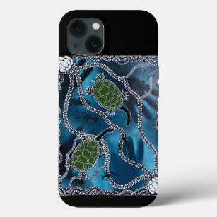 snake neck turtles iPhone 13 case