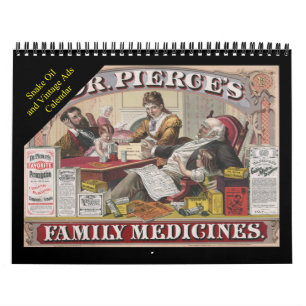 Snake Oil and Vintage Ads Calendar