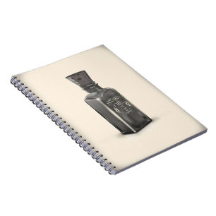 Snake Oil "Cure All Ailments" Bottle funny poster Notebook