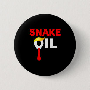 Snake Oil Funny Anti-trump Costume Halloween Chris 6 Cm Round Badge