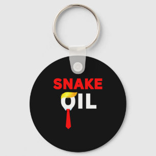 Snake Oil Funny Anti-trump Costume Halloween Chris Key Ring