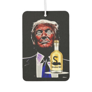 Snake Oil Salesman Air Freshener