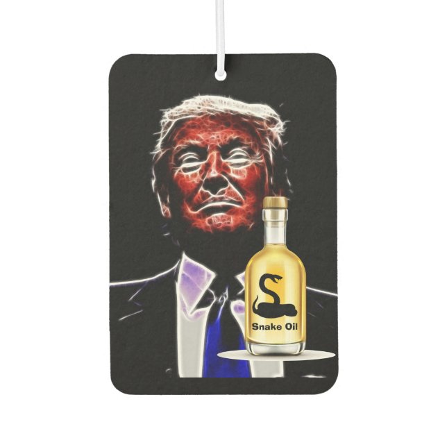 Snake Oil Salesman Air Freshener