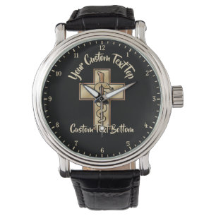 Snake on Cross Watch