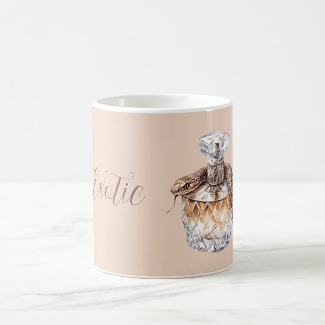 Snake Perfume Bottle Coffee Mug (Center)